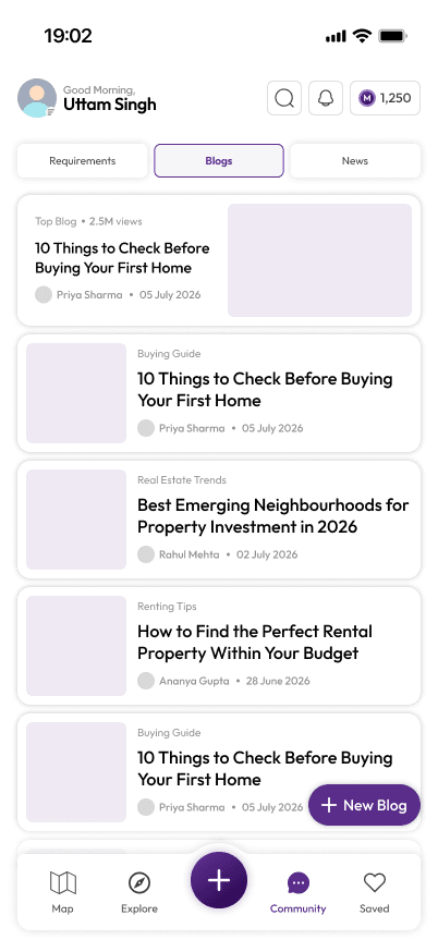 MasterAcres Property Platform Community blogs